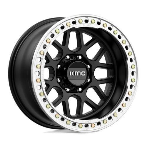 KMC KM235 GRENADE CRAWL BEADLOCK 20×10 8×165.1 オフセット-48 サテンブラック