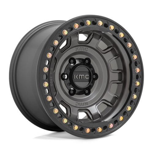 KMC KM236 TANK BEADLOCK 17×9 8×170 アンスラサイト オフセット -38