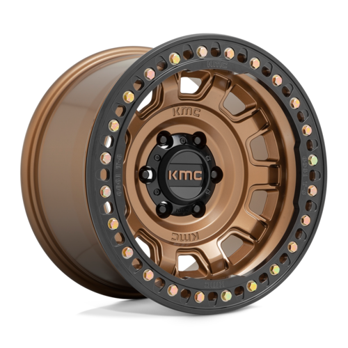 KMC KM236 TANK BEADLOCK 17×9 5×127 オフセット-15 マットブロンズ