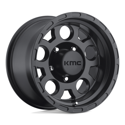 KMC KM522 ENDURO ホイール 16×8 5×114.3 マットブラック オフセット0mm