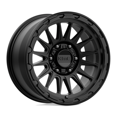 KMC KM542 IMPACT ホイール 17×9 6×114.3 オフセット+18 セミグロスブラック