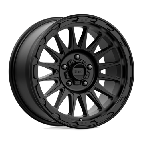 KMC KM542 IMPACT ホイール 18×9 5×127 セミグロスブラック オフセット+18mm