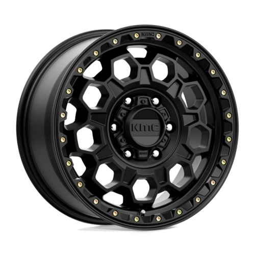 KMC KM545 TREK 17×8 6×139.7 サテンブラック オフセット+35mm