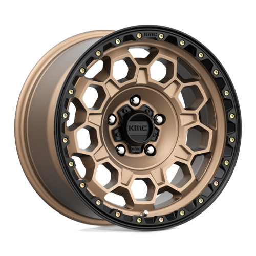 KMC KM545 TREK ホイール 17×9 5×127 オフセット 0mm マットブロンズ/ブラック
