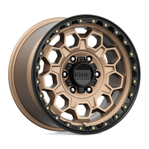 KMC KM545 TREK ホイール 17×9 6×139.7 オフセット+18 マットブロンズ/ブラック