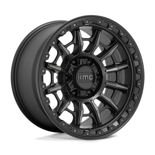 KMC KM547 CARNAGE ホイール 17×9 5×127 オフセット0 サテンブラック