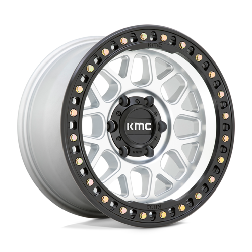 KMC KM549 GRS 17×9 5×127 オフセット0 マシンド/サテンブラック