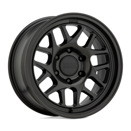 KMC KM717 BULLY OL ホイール 17×8.5 6×120 サテンブラック +18mm