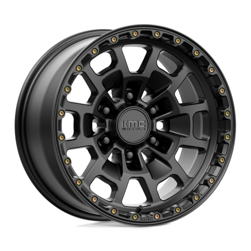 KMC KM718 SUMMIT ホイール 17x8.5 6x135 サテンブラック オフセット0