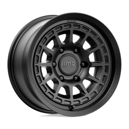 KMC KM719 CANYON ホイール 16×8 6穴 139.7 オフセット0 サテンブラック