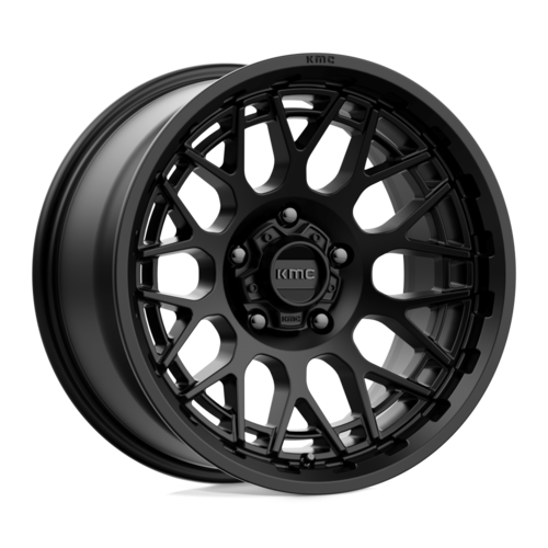 KMC KM722 TECHNIC ホイール 18×9 6×139.7 オフセット0 サテンブラック