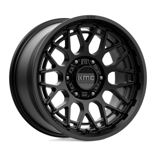 KMC KM722 TECHNIC ホイール 17×8.5 6×139.7 オフセット+18 セミグロスブラック