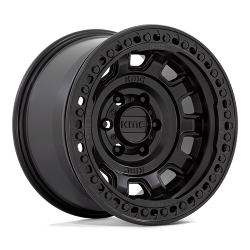 KMC KM236 TANK BEADLOCK 17×9 5×127 オフセット-38 セミグロスブラック