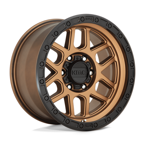 KMC KM544 MESA 17×9 8×165.1 マットブロンズ/ブラック オフセット+18mm
