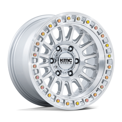 KMC KM552 IMS ホイール 17×8 6×139.7 オフセット+32 グロスシルバー