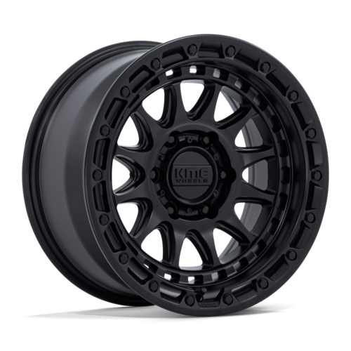 KMC KM556 CRUX ホイール 18x9 6x139.7 オフセット+0 ブラックアウト