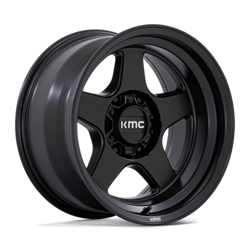 KMC KM728 LOBO 17×9 5×127 オフセット -38 マットブラック
