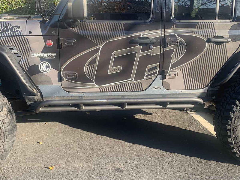 ROCKER GUARD PLATE STICK ON JLU キックパネル　貼り付けタイプ