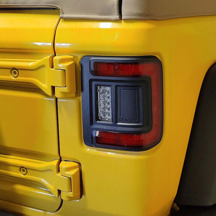スムーズテールライト　オレンジランプセット　Wrangler LED FLASH MOUNT LED TAILIGHT AMBER SET ラングラー