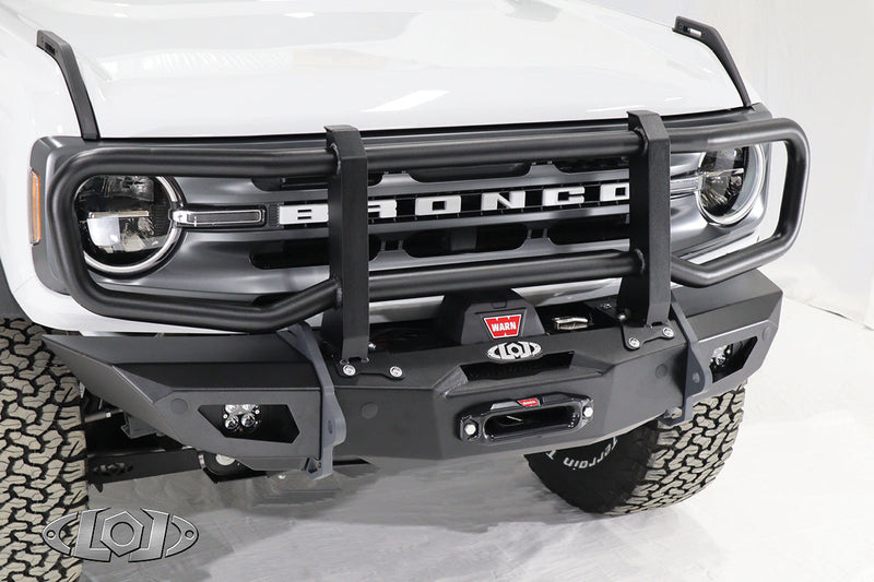 LOD Offroad フォード ブロンコ Black Ops ベースフロントバンパー ショーティウイング ベアスチール 2021+