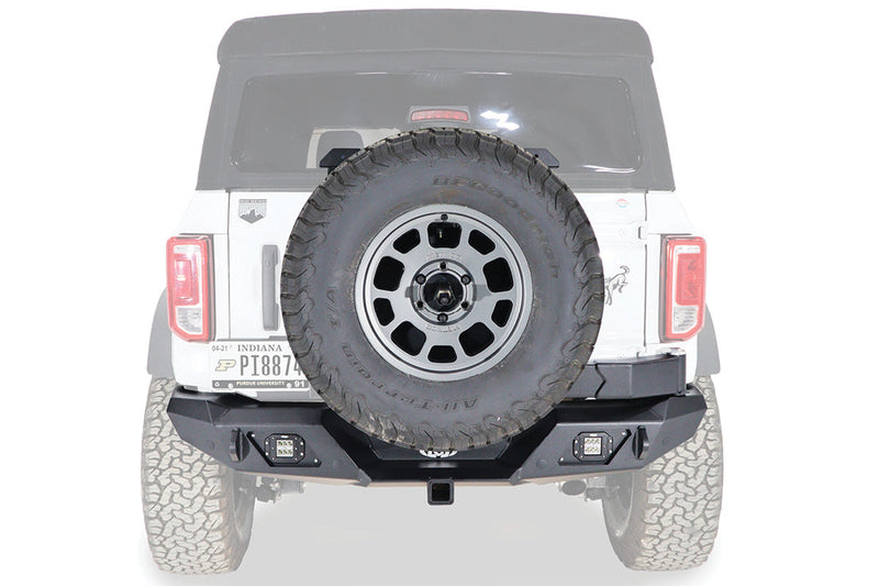LOD Offroad フォード Bronco Destroyer リアバンパー＆タイヤキャリア ブラックパウダーコート 2021+