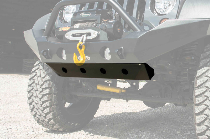 LOD Offroad ジープ ラングラー JK Destroyer フロントバンパースキッドプレート ブラック粉体塗装 2007-2017