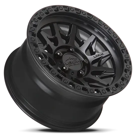 LOCK OFF-ROAD WHEEL | LUNATIC  MATTE BLACK