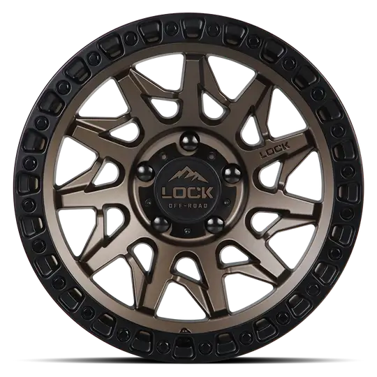 LOCK OFF-ROAD WHEEL | LUNATIC   MATTE BRONZE