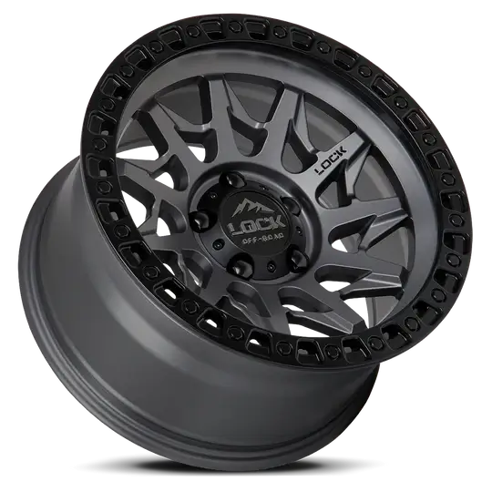 LOCK OFF-ROAD WHEEL | LUNATIC   MATTE GREY