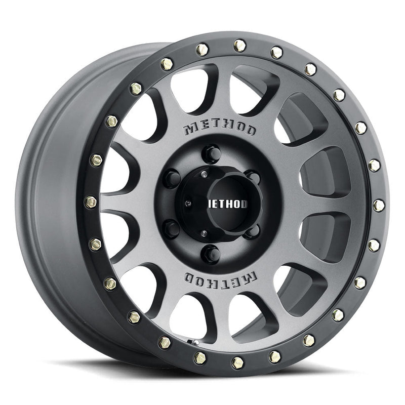 305 Titanium Matte Black Lip 17" 18" 20" 6x5.5 TOYOTA / LEXUS
