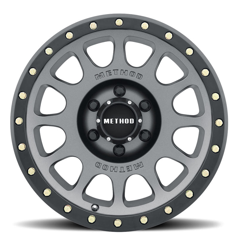 305 Titanium Matte Black Lip 17" 18" 20" 6x5.5 TOYOTA / LEXUS
