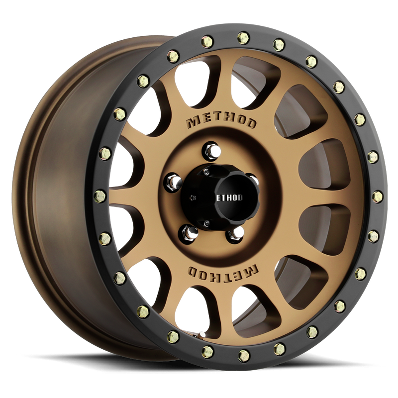 Method Race Wheels 305 NV Method Bronze ホイール マットブラックリップ 17x8.5