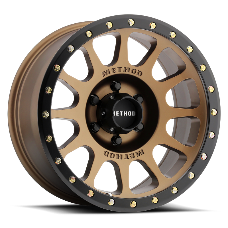 Method Race Wheels 305 NV Method Bronze ホイール マットブラックリップ 17x8.5