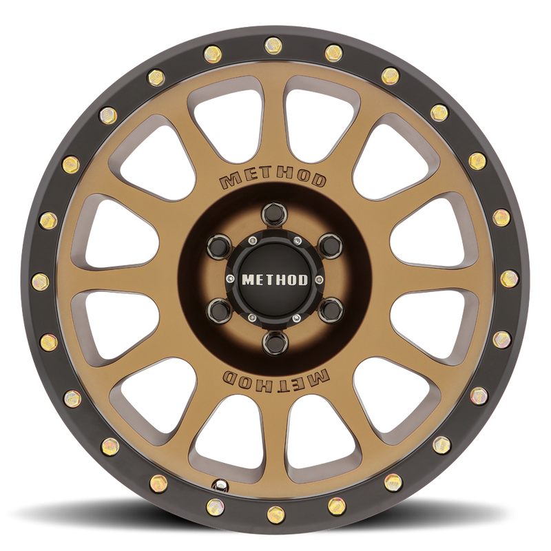 Method Race Wheels 305 NV Method Bronze ホイール マットブラックリップ 17x8.5