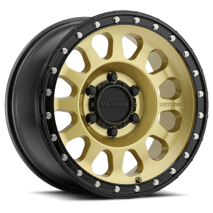 Method Race Wheel | 315 Gold Black Lip  17" 6x5.5 TOYOTA / LEXUS