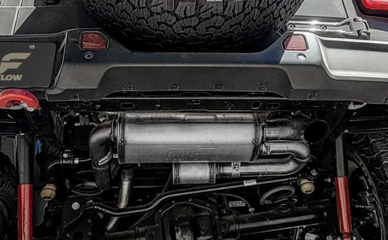 オーバーランドシリーズマフラーシステム Overland Series Axle-Back Performance Exhaust System