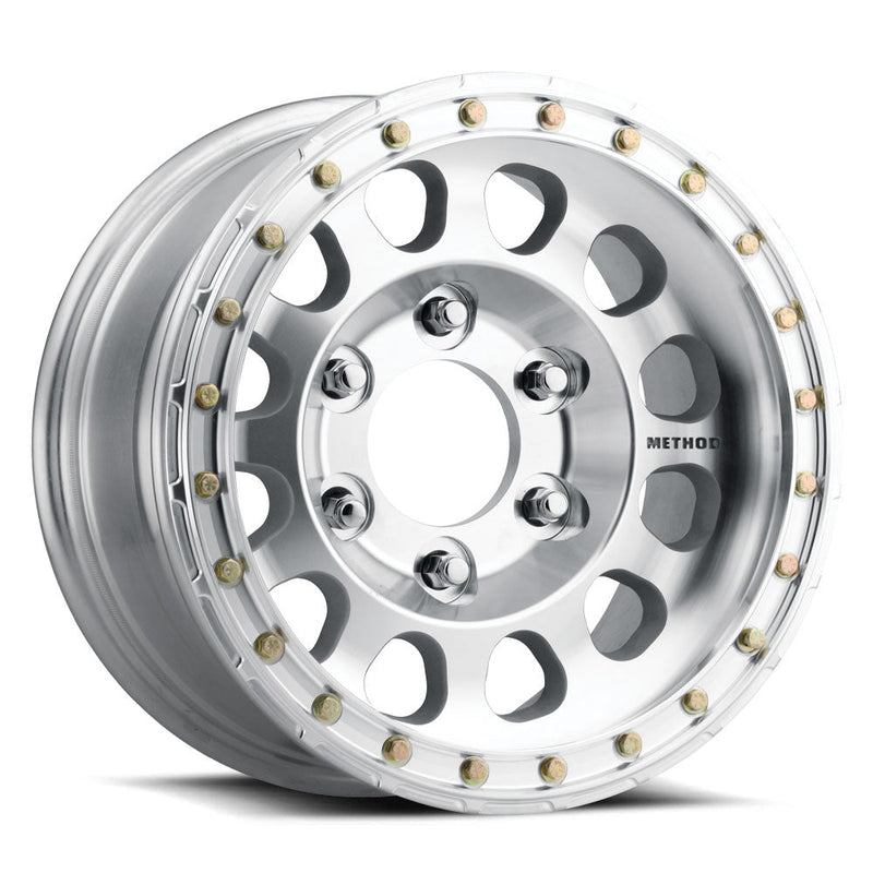Method Race Wheels 103 Beadlock Machined - Raw 17x9 / 8x170 / オフセット -12mm