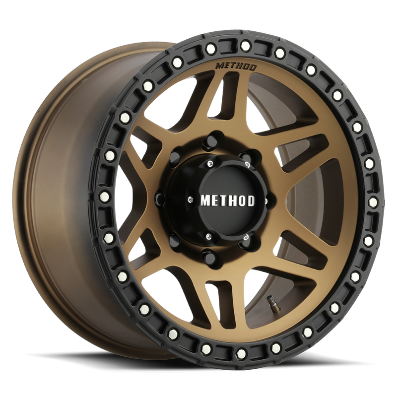 メソッドホイールズ 312 Method Bronze® マットブラックリップ 17x8.5 / 6x135 / オフセット 0mm