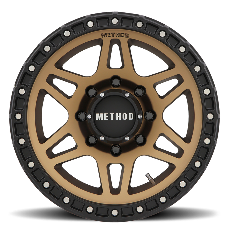 メソッドホイールズ 312 Method Bronze® マットブラックリップ 17x8.5 / 6x135 / オフセット 0mm