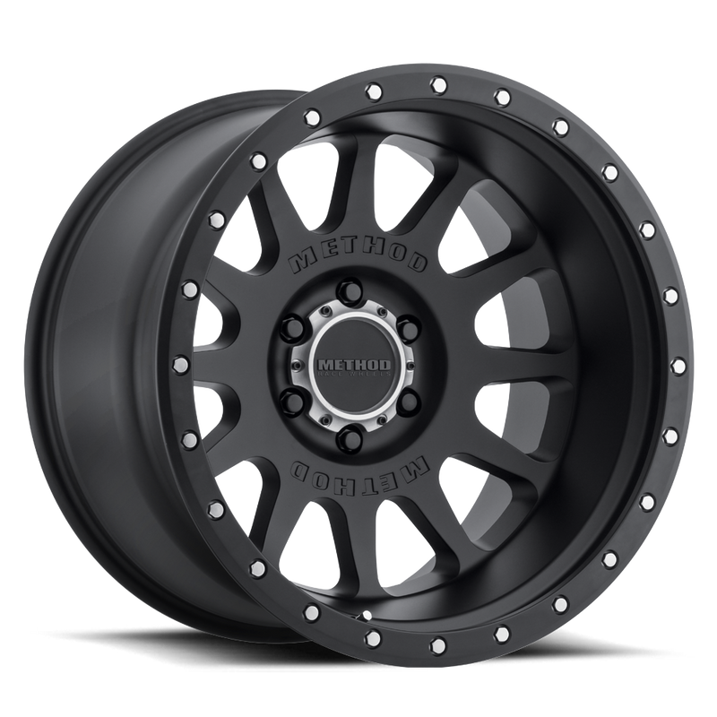 Method Race Wheels 605 NV ホイール マットブラック 20x9 6x139.7 オフセット -12mm