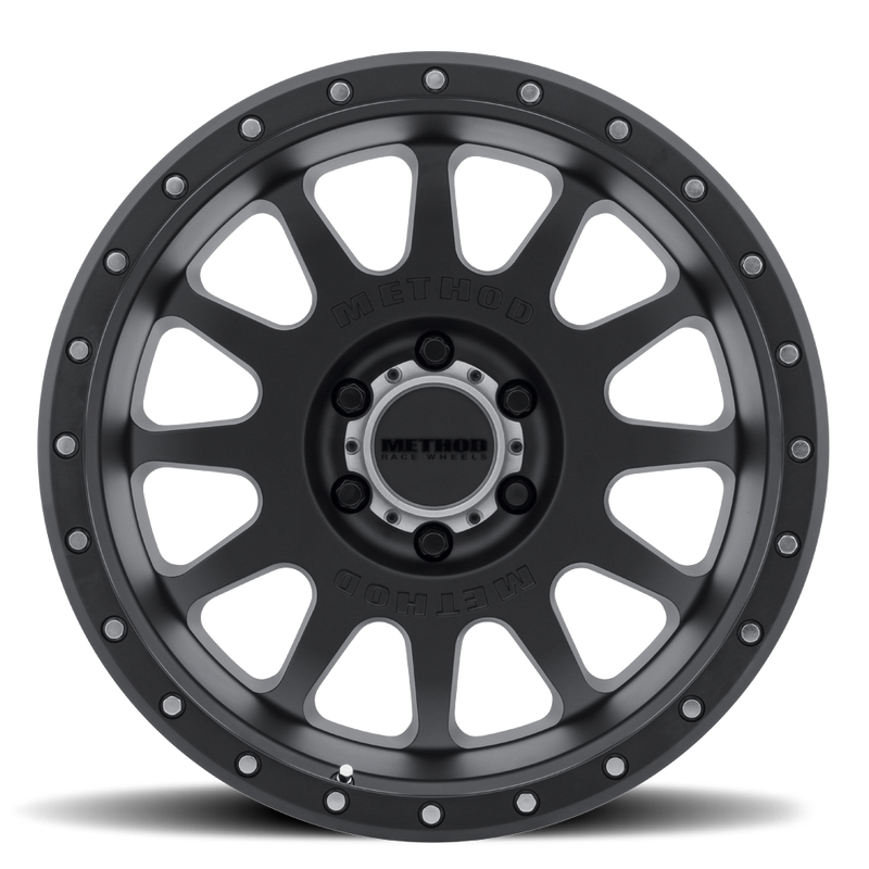 Method Race Wheels 605 NV ホイール マットブラック 20x9 6x139.7 オフセット -12mm
