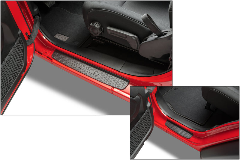 スカッフプレート Door Sill Guards ラングラー グラディエーターロゴ入り