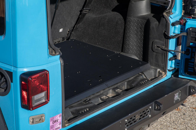 JCR オフロード Off-Grid モジュラードロワーシステム フロアパネル (ジープ ラングラー JK 4ドア 2007-2018)