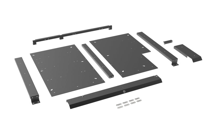 JCR オフロード Off-Grid モジュラードロワーシステム フロアパネル (ジープ ラングラー JK 4ドア 2007-2018)