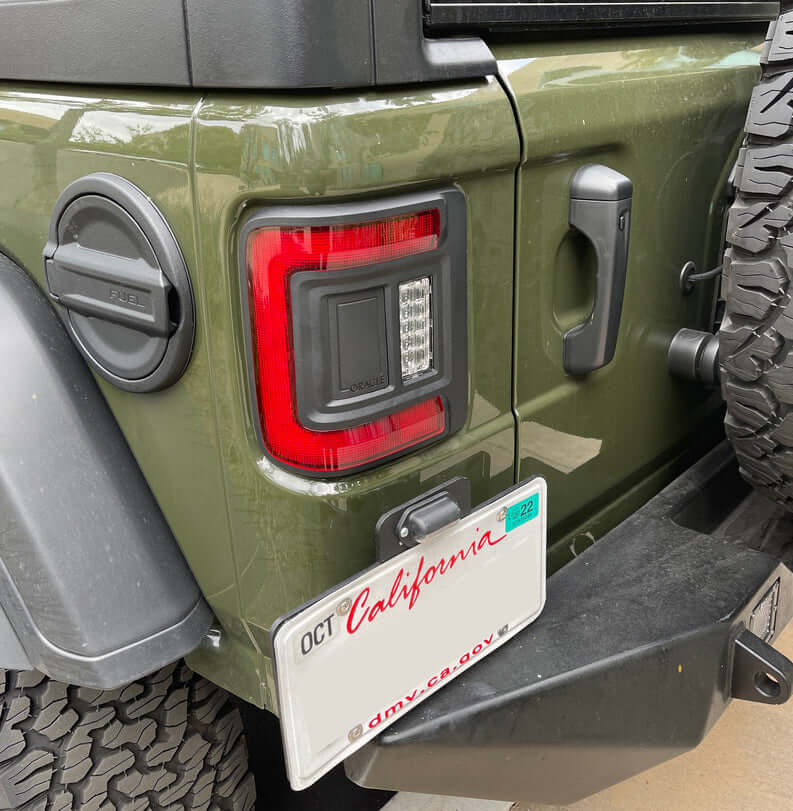 スムーズテールライト　オレンジランプセット　Wrangler LED FLASH MOUNT LED TAILIGHT AMBER SET ラングラー