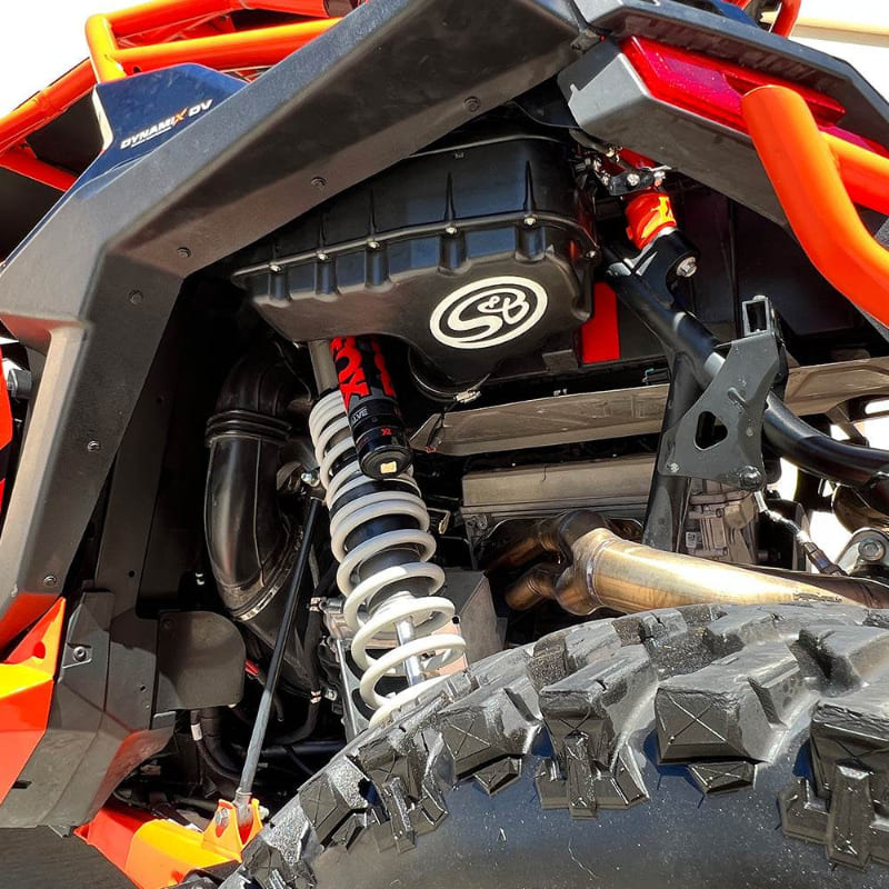 S&B パーティクルセパレーター (ホイールウェルマウント) ポラリス RZR PRO R 2.0L 2022-2026