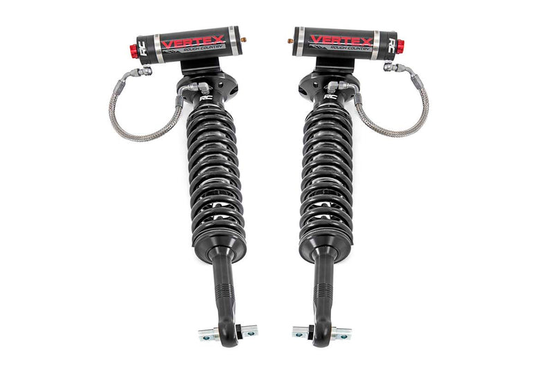 Rough Country Vertex 2.5 リモートリザーバー レベリングコイルオーバー 2インチ フォード F-150 2014-2026