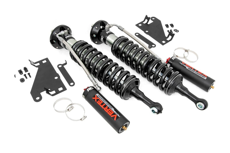 Rough Country Vertex 2.5 リザーバーコイルオーバー フロント 3.5インチリフト トヨタ Tundra 4WD 2022-2026