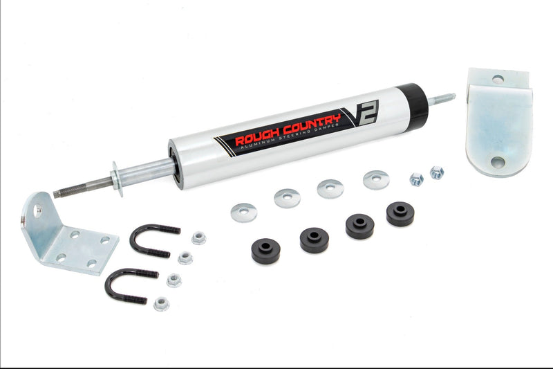 Rough Country V2 ステアリングスタビライザー ラム 2500 2WD 1994-2002