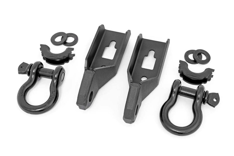 Rough Country トーフックブラケット＆Dリングコンボ フォード F-150 2WD/4WD 2009-2026 RS158